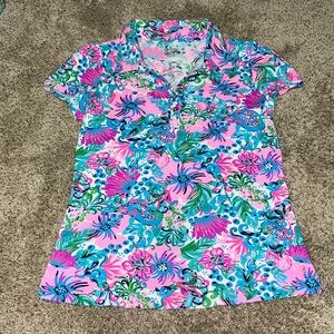 Lilly Pulitzer Luxletic Polo